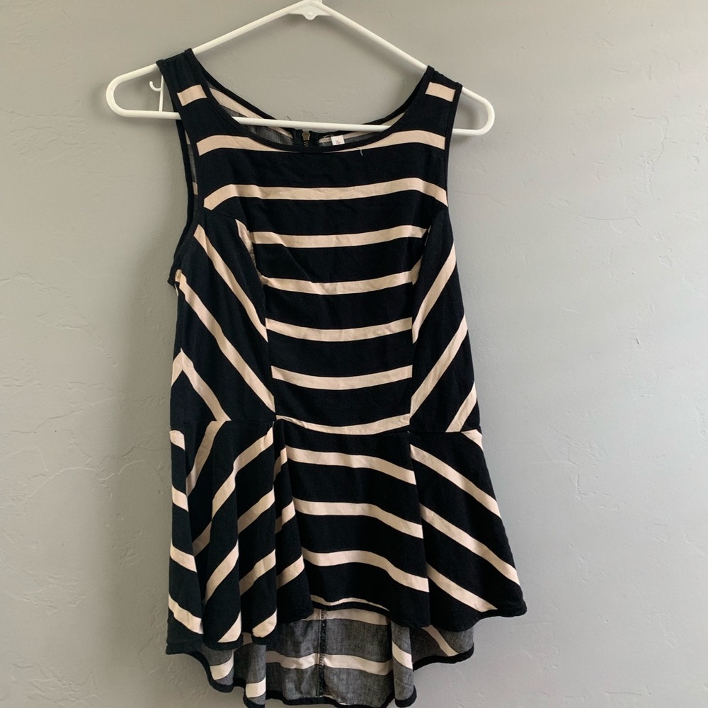 Dress shirt with stripes